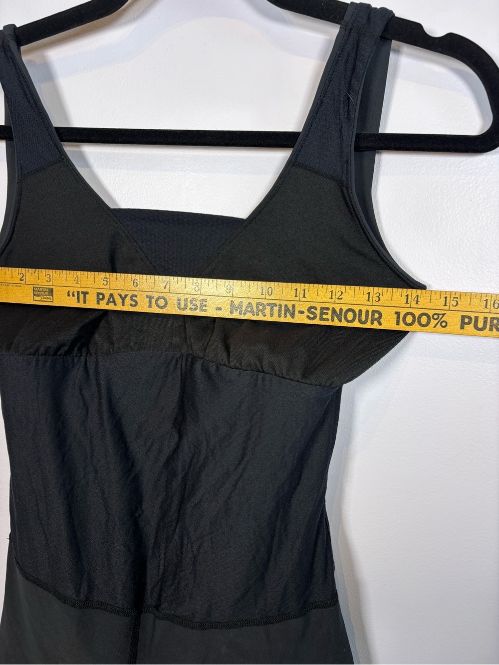 lululemon athletica Black Athletic Romper Jumpsuit Open Back Size 6 - Picture 2 of 7